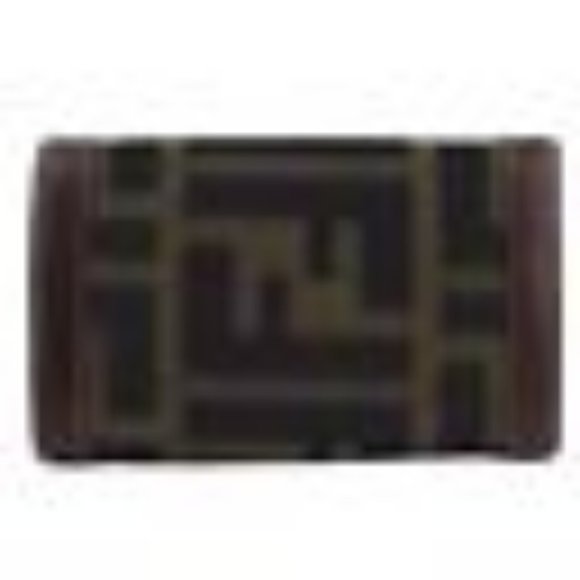 FENDI key case Zucca beige canvas ?~ leather Authentic Used - Picture 2 of 11